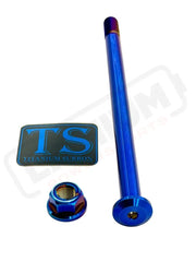 Titanium Rear Axle and Nut - Talaria - Titanium Bolts