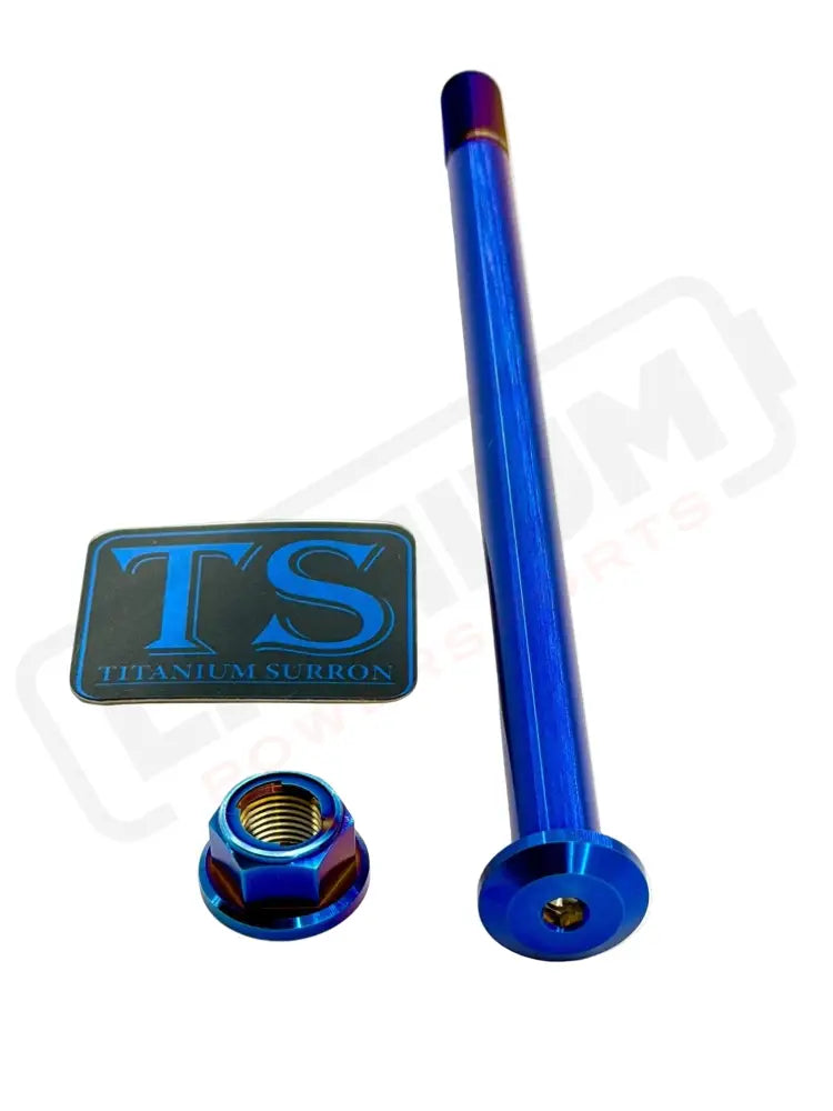 Titanium Rear Axle and Nut - Talaria - Titanium Bolts