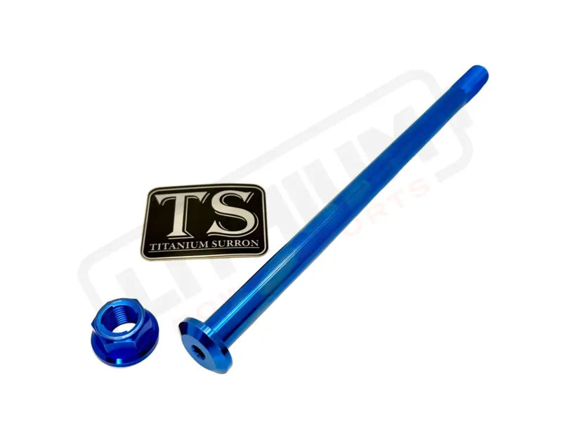 Titanium Rear Axle and Nut - Talaria - Titanium Bolts