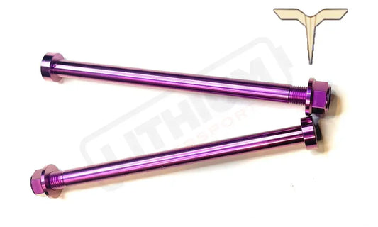 Titanium Rear Axle and Nut - Talaria - Lithium Powersports