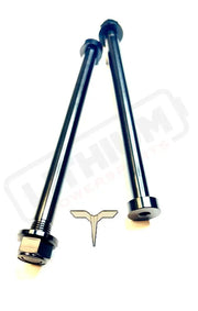 Titanium Rear Axle and Nut - Talaria - Lithium Powersports
