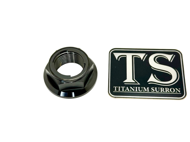 Titanium Rear Axle Nut - E-Moto