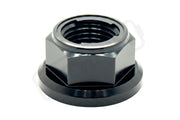 Titanium Rear Axle Nut - E-Moto - Black / M12 - Fits most E-moto - Titanium Bolts