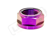 Titanium Rear Axle Nut - E-Moto - Purple / M20 - Surron Ultra Bee - Titanium Bolts