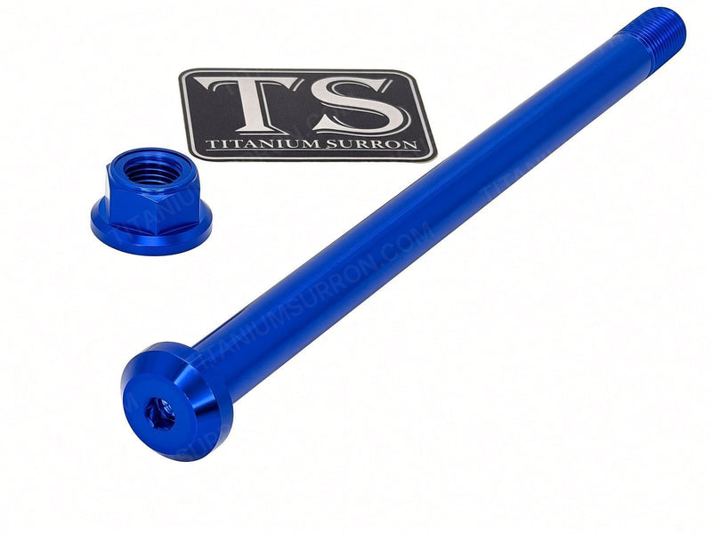 E-Ride Pro SS 2.0/ Pro S Titanium Rear Axle and Nut (2 Pieces)