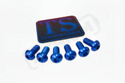 Titanium Rear Rotor Bolts - E-moto - Blue / 1. Surron LBX (most e-moto - see list) - Titanium Bolts