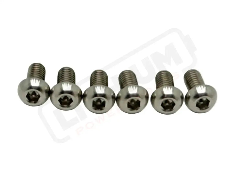 Titanium Rear Rotor Bolts - E-moto - Silver (raw) / 1. Surron LBX (most e-moto - see list) - Titanium Bolts