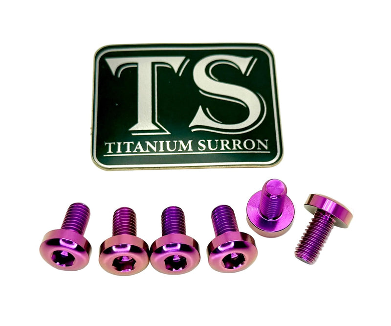 Titanium Rear Rotor Bolts - E-moto