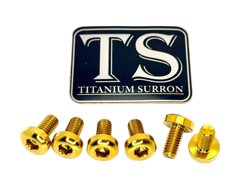 Titanium Rear Rotor Bolts - E-moto