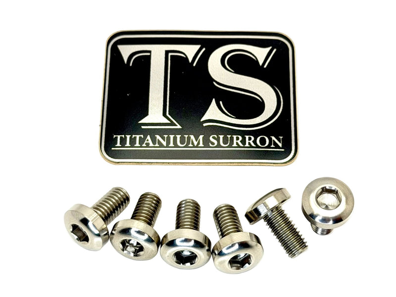 Titanium Rear Rotor Bolts - E-moto