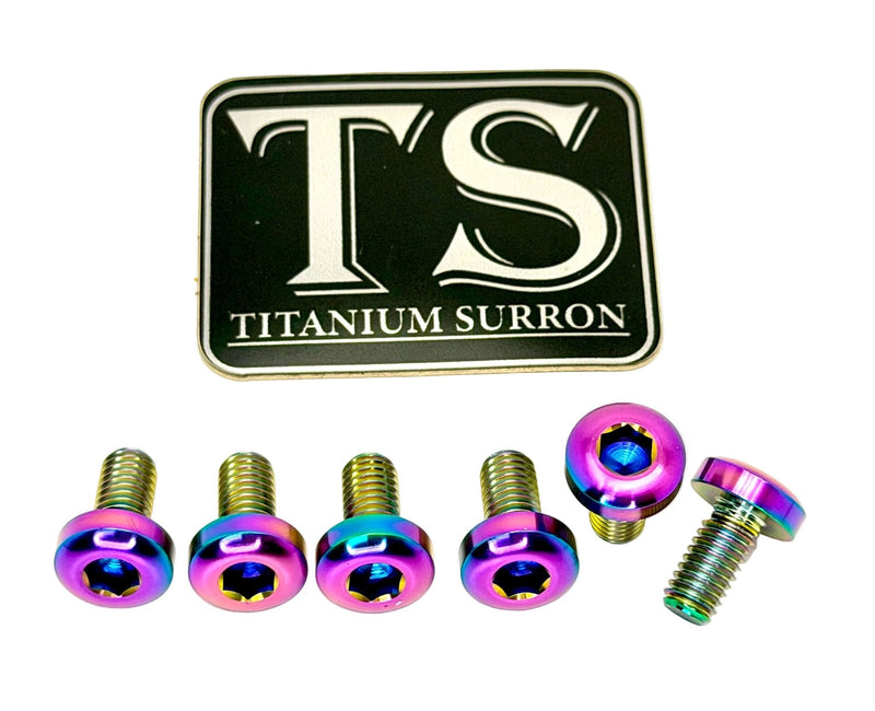 Titanium Rear Rotor Bolts - E-moto