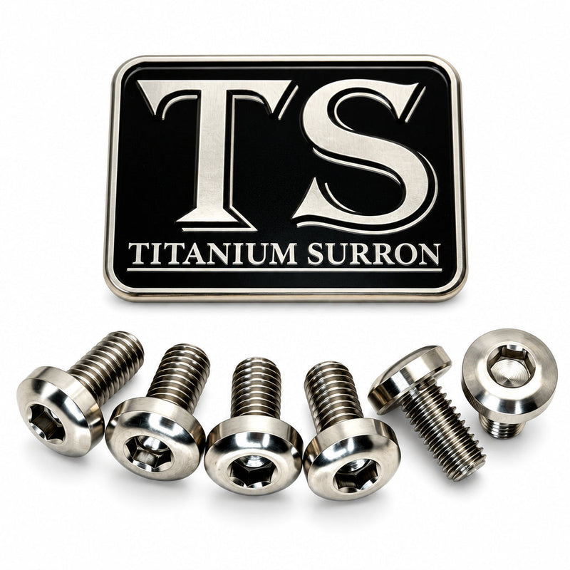 Titanium Rear Rotor Bolts - E-moto