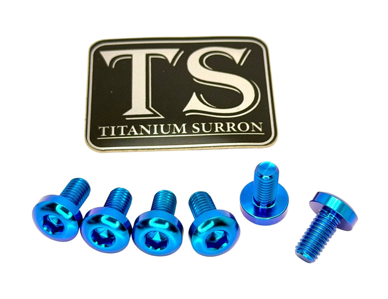 Titanium Rear Rotor Bolts - E-moto
