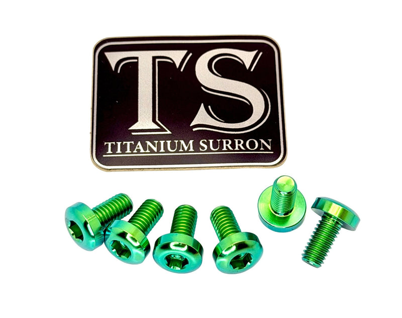 Titanium Rear Rotor Bolts - E-moto