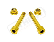 Titanium Rear Shock Mount Hardware (4 Pieces) Rerode R1 - Gold - Titanium Bolts