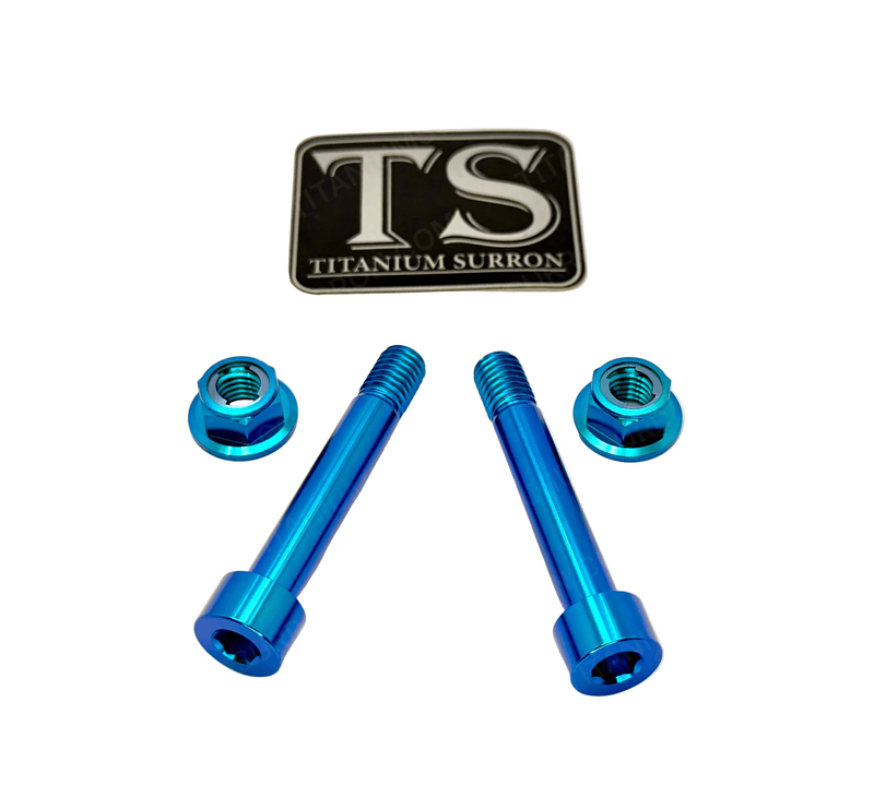 Titanium Rear Shock Mount Hardware (4 Pieces) Altis Sigma
