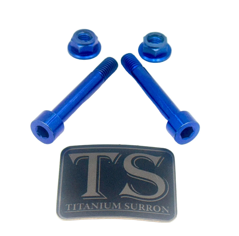 Titanium Rear Shock Mount Hardware (4 Pieces) Altis Sigma