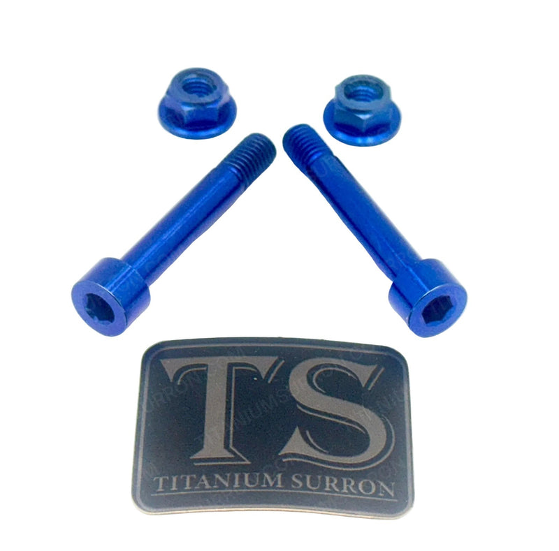Titanium Rear Shock Mount Hardware (4 Pieces) Altis Sigma