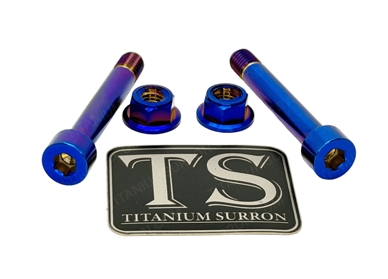 Titanium Rear Shock Mount Hardware (4 Pieces) Altis Sigma