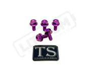 Titanium Rear Sprocket Bolts - E-Moto - Titanium Bolts