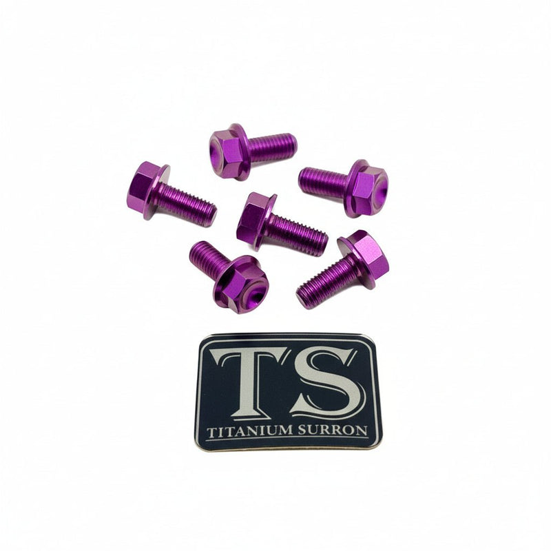 Titanium Rear Sprocket Bolts - E-Moto