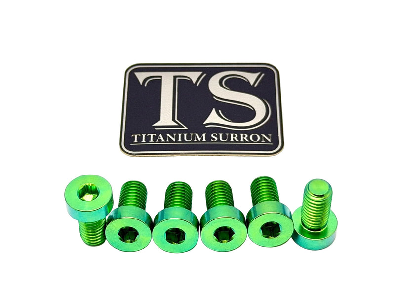 Titanium Rear Sprocket Bolts - E-Moto
