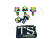 Titanium Rear Sprocket Bolts - E-Moto - Titanium Bolts