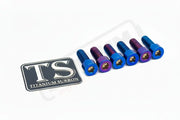 Titanium Rear Sprocket Bolts - E-Moto - Titanium Bolts