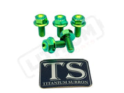 Titanium Rear Sprocket Bolts - E-Moto - Titanium Bolts