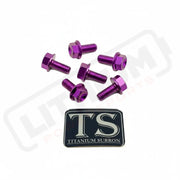 Titanium Rear Sprocket Bolts - E-Moto - Titanium Bolts