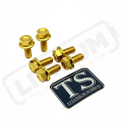 Titanium Rear Sprocket Bolts - E-Moto - Titanium Bolts