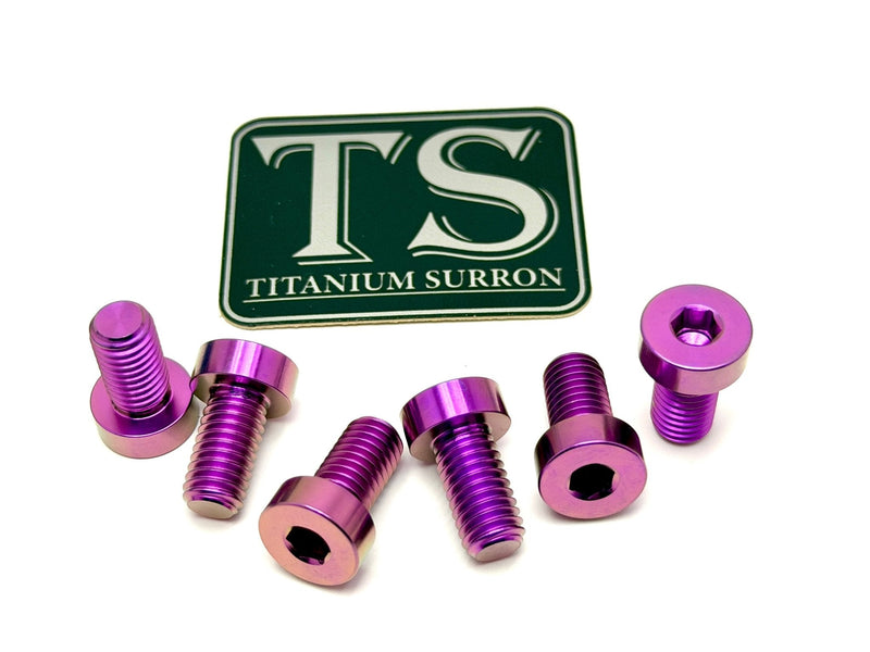 Titanium Rear Sprocket Bolts - E-Moto