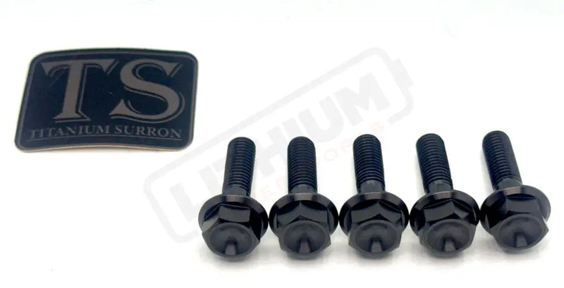 Titanium Rear Sprocket Bolts - E - Moto - Lithium Powersports