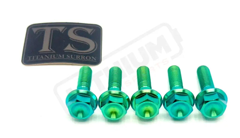 Titanium Rear Sprocket Bolts - E - Moto - Lithium Powersports