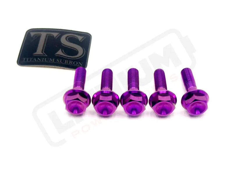 Titanium Rear Sprocket Bolts - E - Moto - Lithium Powersports
