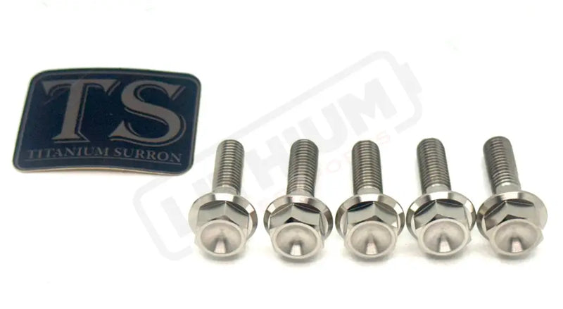 Titanium Rear Sprocket Bolts - E - Moto - Lithium Powersports
