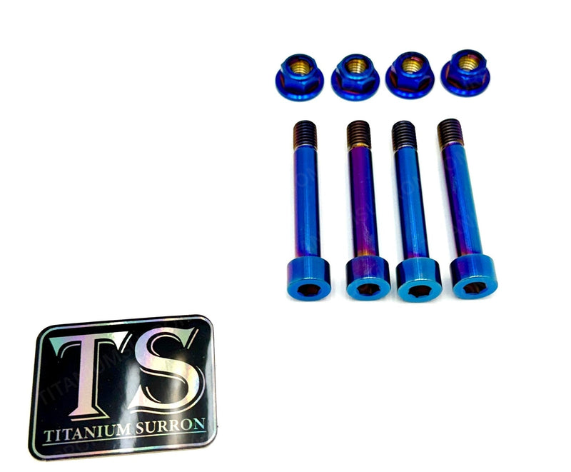 Titanium Rear Suspension/ Linkage Bolt Kit for E-Ride Pro