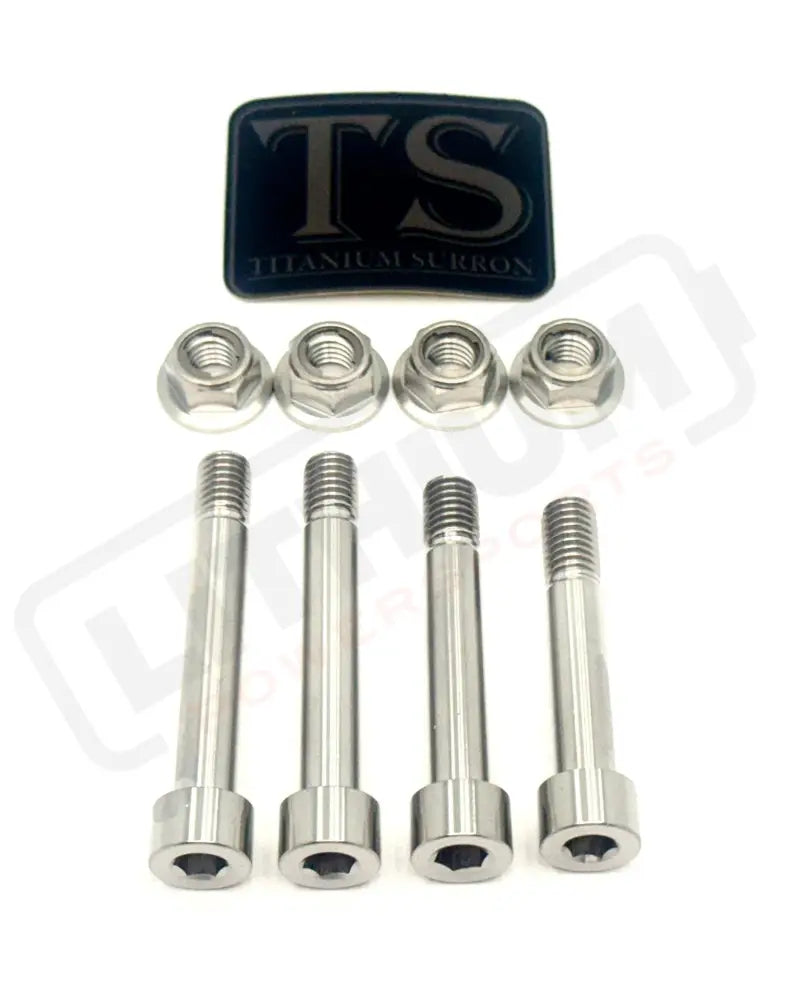 Titanium Rear Suspension/ Linkage Bolt Kit for E-Ride Pro - Titanium Bolts