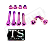 Titanium Rear Suspension/ Linkage Bolt Kit for Surron LBX & Segway X260 - Lithium Powersports