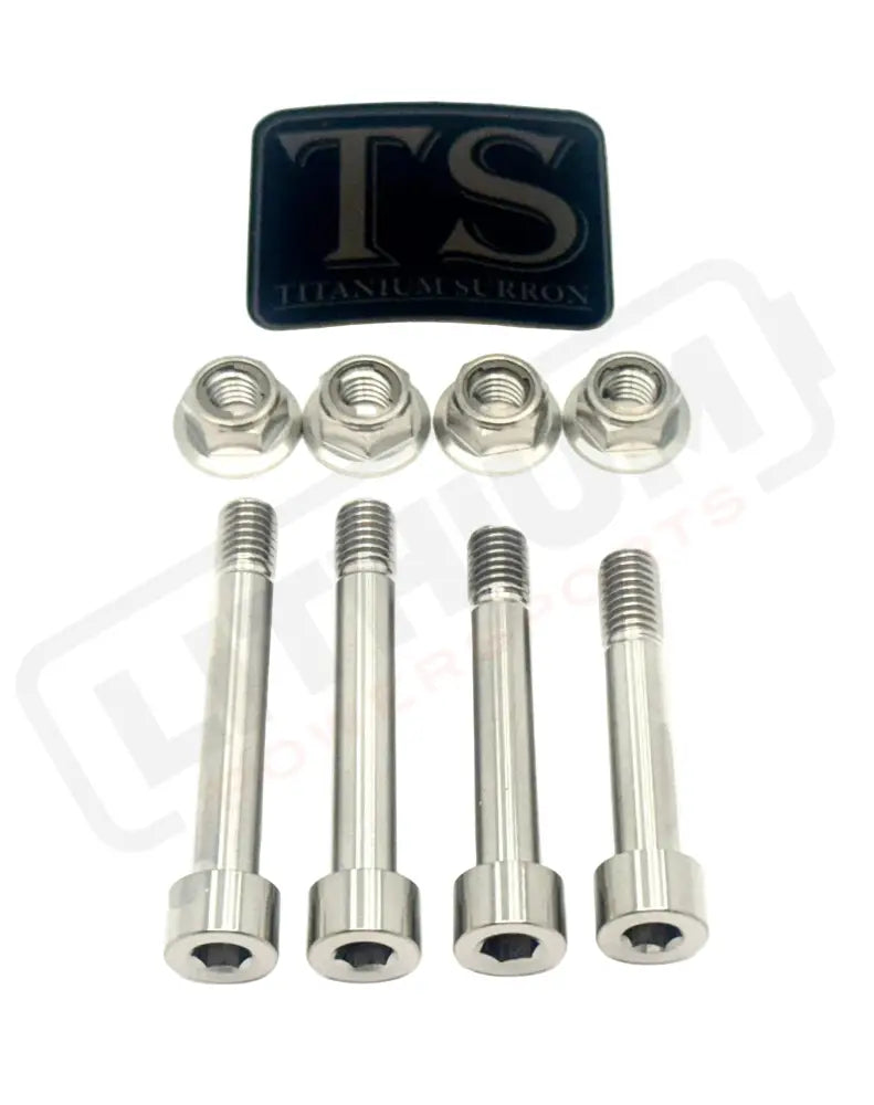 Titanium Rear Suspension/ Linkage Bolt Kit for Surron LBX & Segway X260 - Titanium Bolts