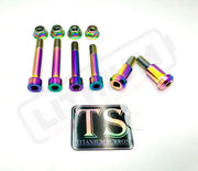 Titanium Rear Suspension/ Linkage Bolt Kit for Surron LBX & Segway X260 - Lithium Powersports