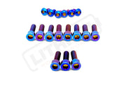 Titanium RFloXa Hawk 35 Pro and Max Fork Bolt Kits (21 pcs) - Lithium Powersports