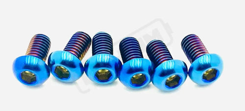 Titanium Rotor Bolts - Ultra Bee Burnt Blue / Front Rotor Screws