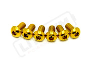 Titanium Rotor Bolts - Ultra Bee Gold / Front Rotor Screws