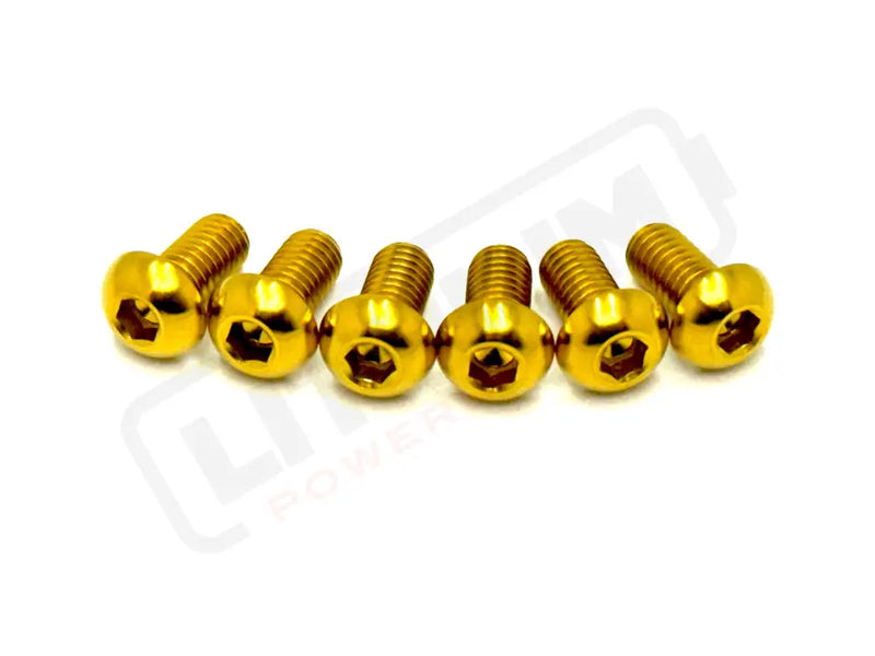 Titanium Rotor Bolts - Ultra Bee Gold / Front Rotor Screws
