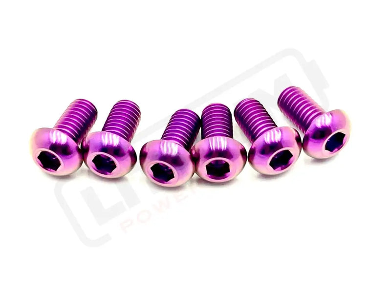 Titanium Rotor Bolts - Ultra Bee Purple / Front Rotor Screws