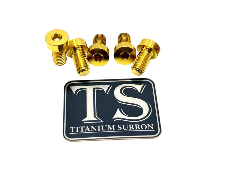 Titanium Rear Sprocket Bolts - E-Moto