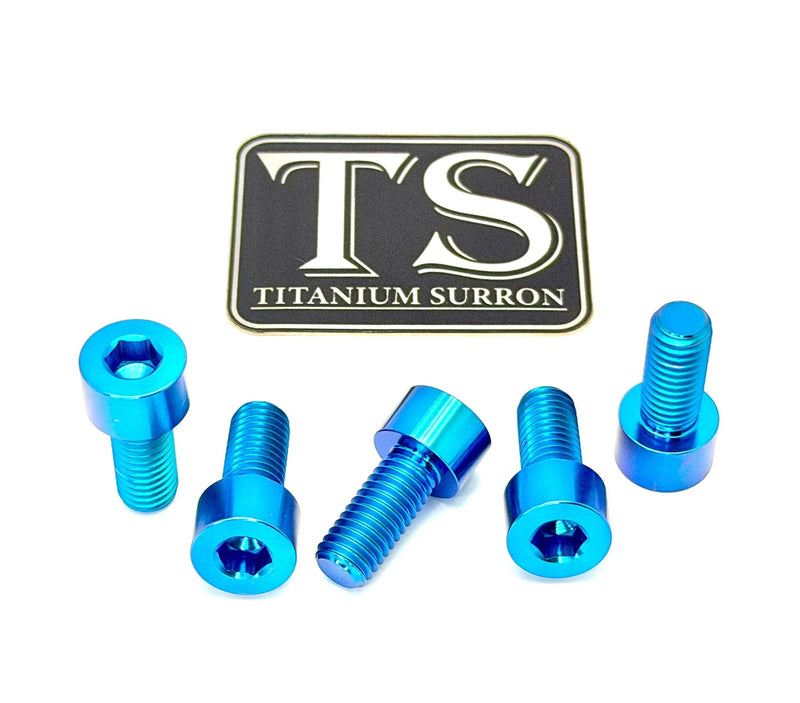 Titanium Rear Sprocket Bolts - E-Moto