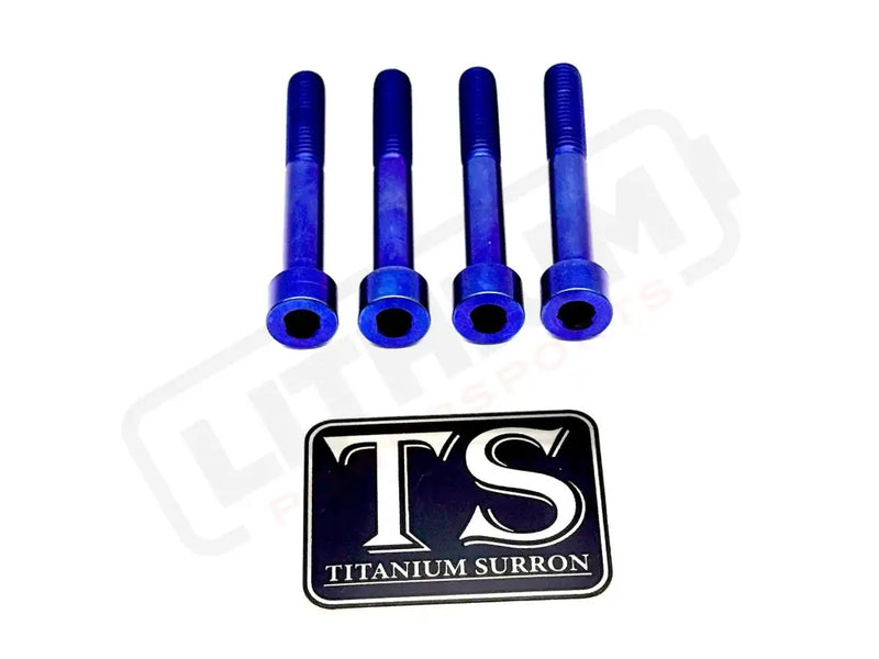 Titanium Stem Bolt Kit Altis Sigma (4 pcs) - Blue - Titanium Hardware