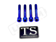 Titanium Stem Bolt Kit Altis Sigma (4 pcs) - Blue - Titanium Hardware